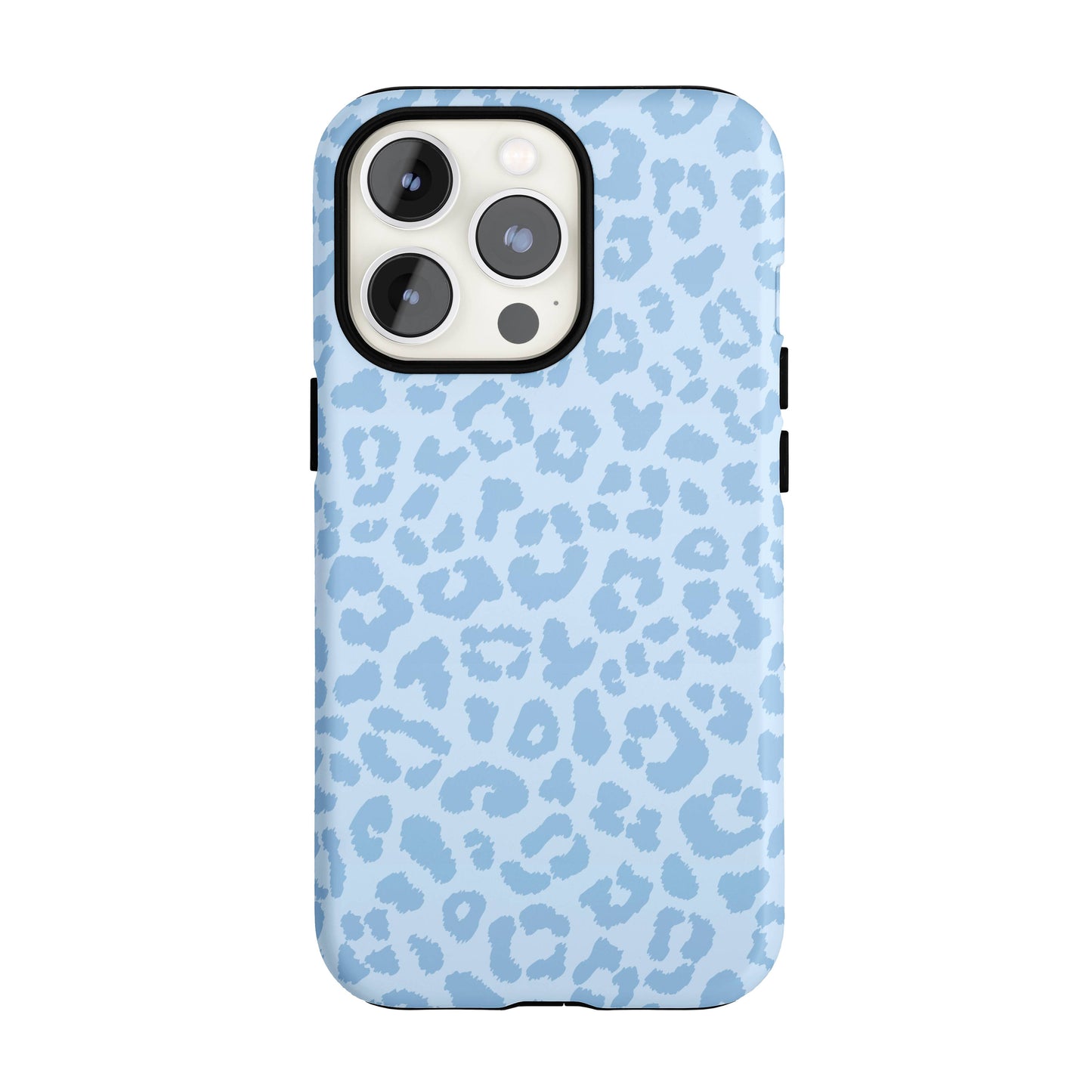 Blue Leopard iPhone Case