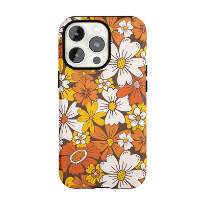 Retro Bloom iPhone Case