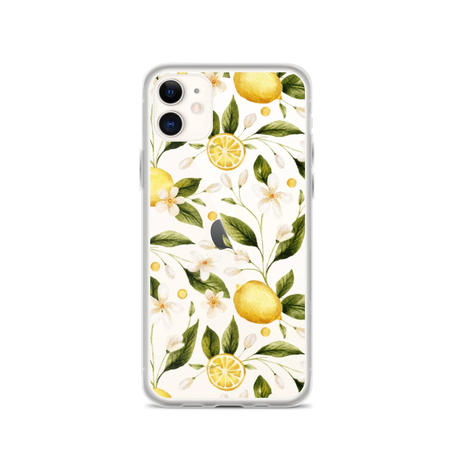 Lemon Garden Clear iPhone Case iPhone 11