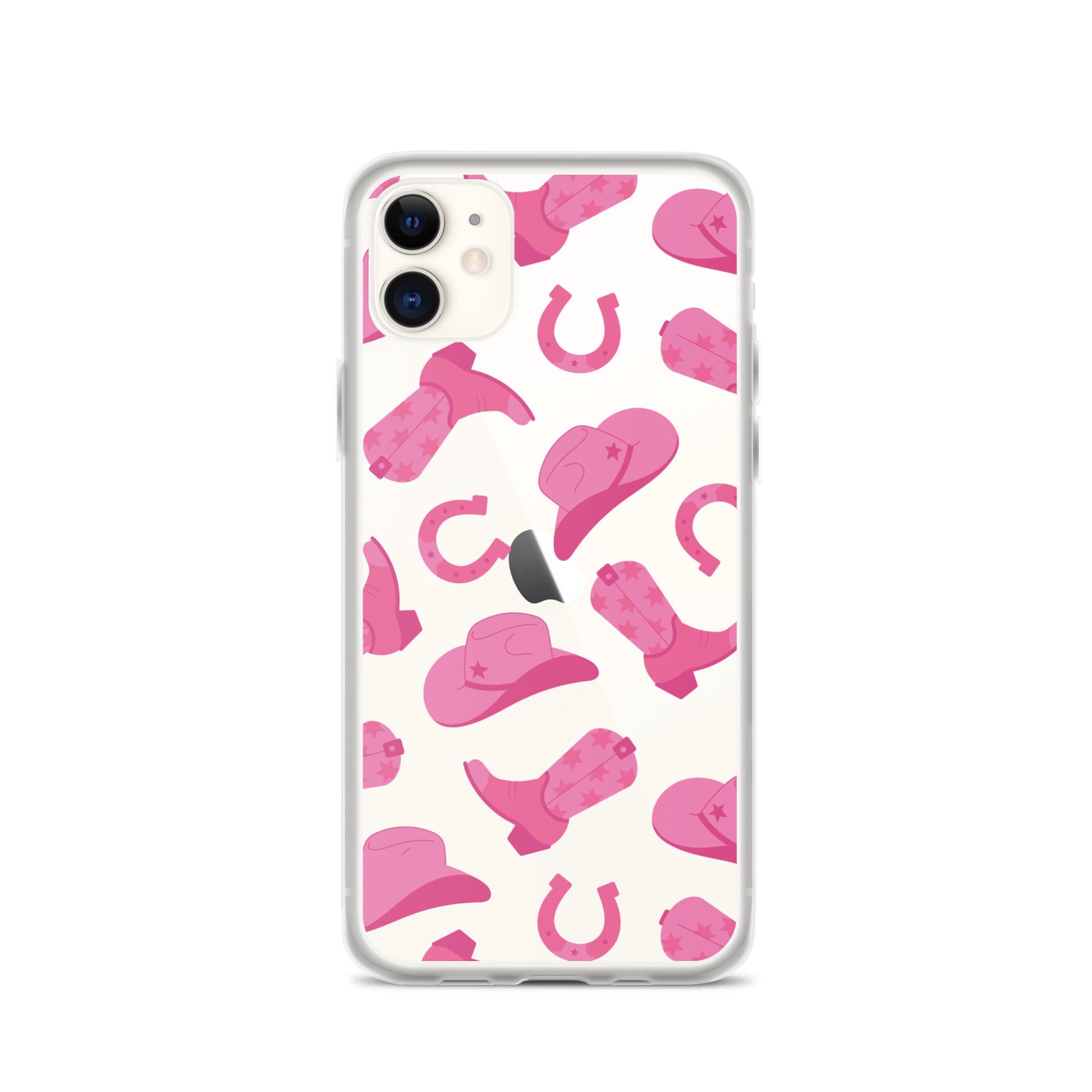 Pink Rodeo Clear iPhone Case iPhone 11