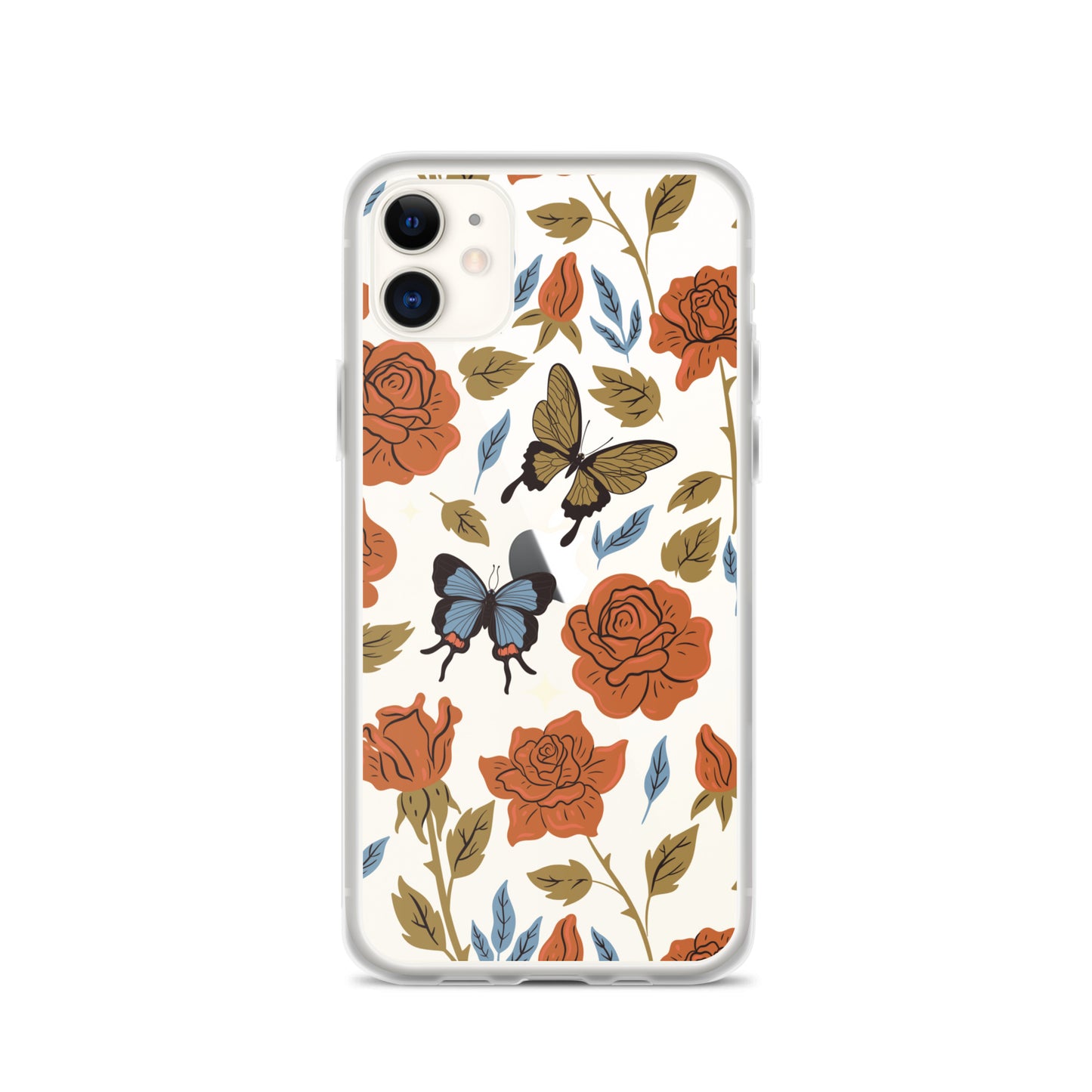 Butterfly Spices Clear iPhone Case iPhone 11