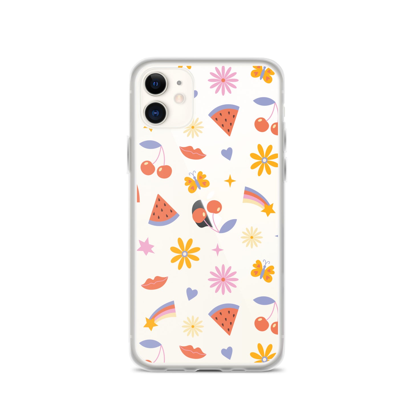 Summer Vibes Clear iPhone Case iPhone 11