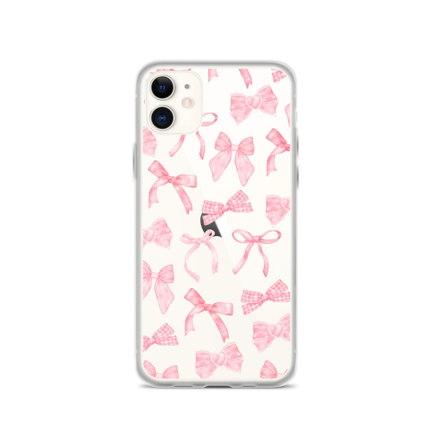 Bow Delight Clear iPhone Case