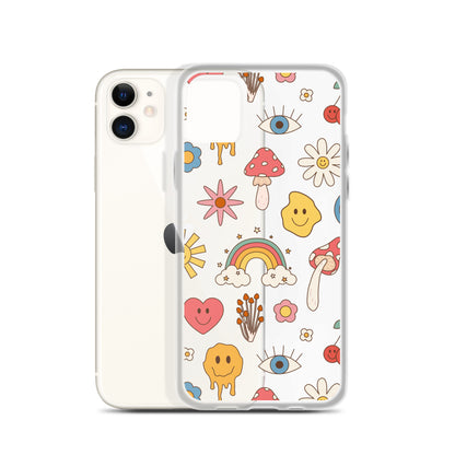 Wonderland Clear iPhone Case