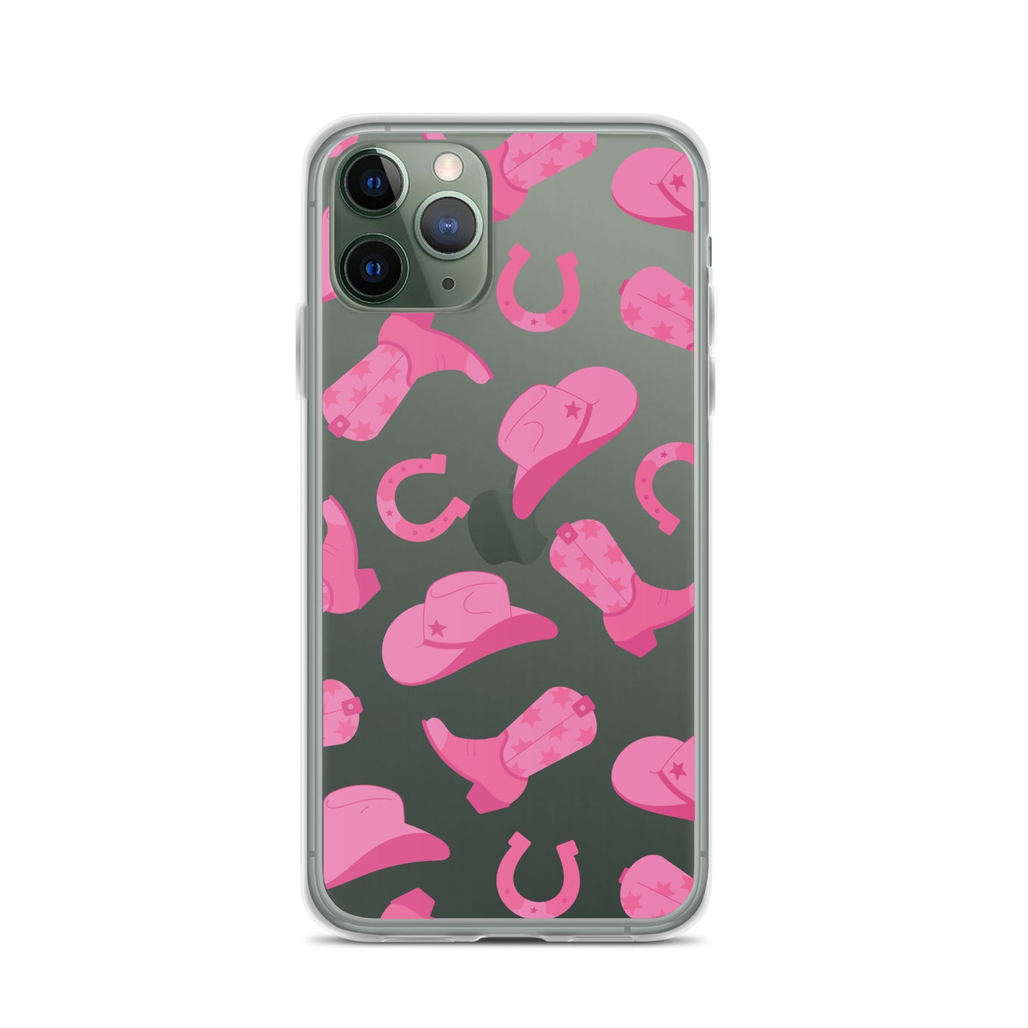 Pink Rodeo Clear iPhone Case iPhone 11 Pro