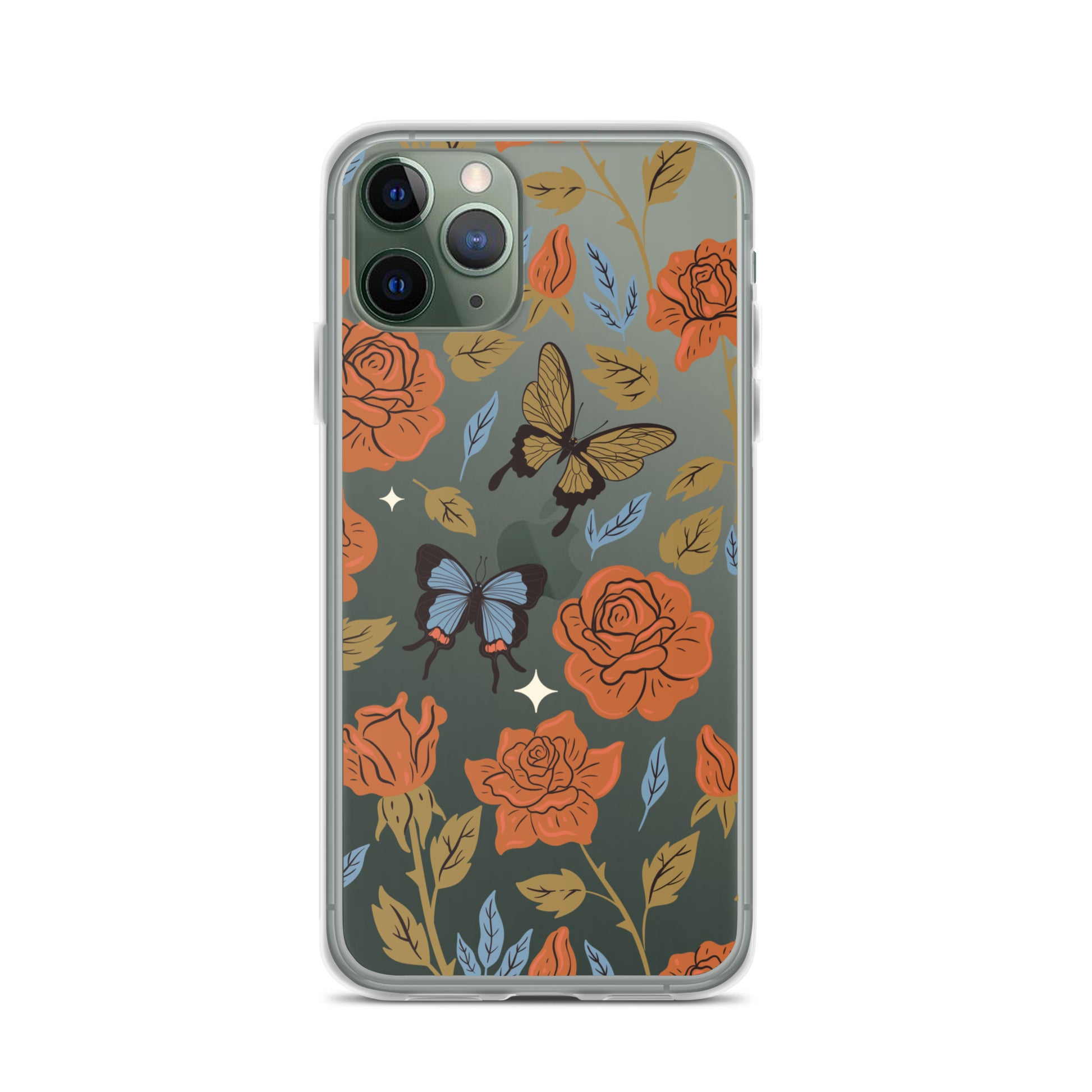 Butterfly Spices Clear iPhone Case iPhone 11 Pro