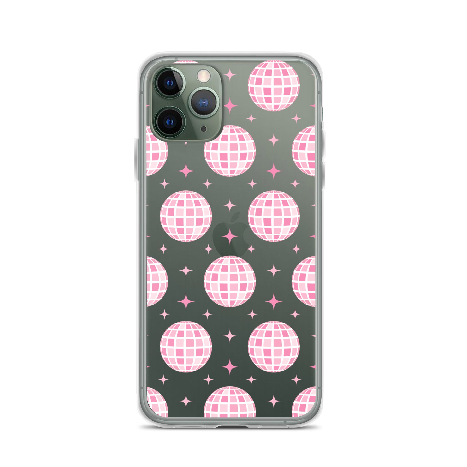 Pink Disco Clear iPhone Case iPhone 11 Pro