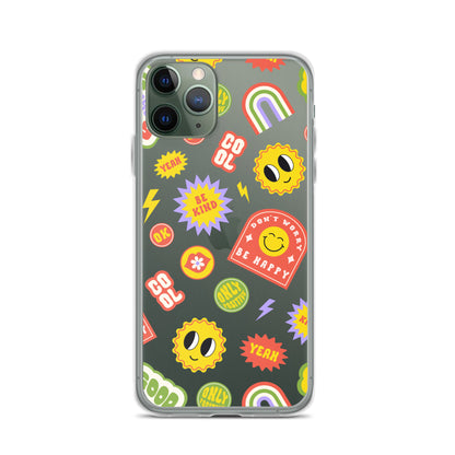 Good Vibes Clear iPhone Case iPhone 11 Pro