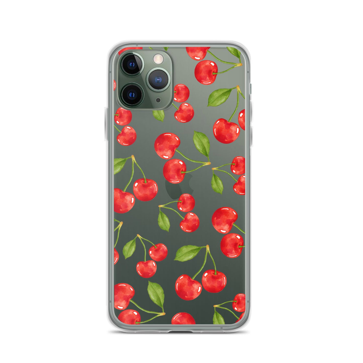 Cherry Clear iPhone Case