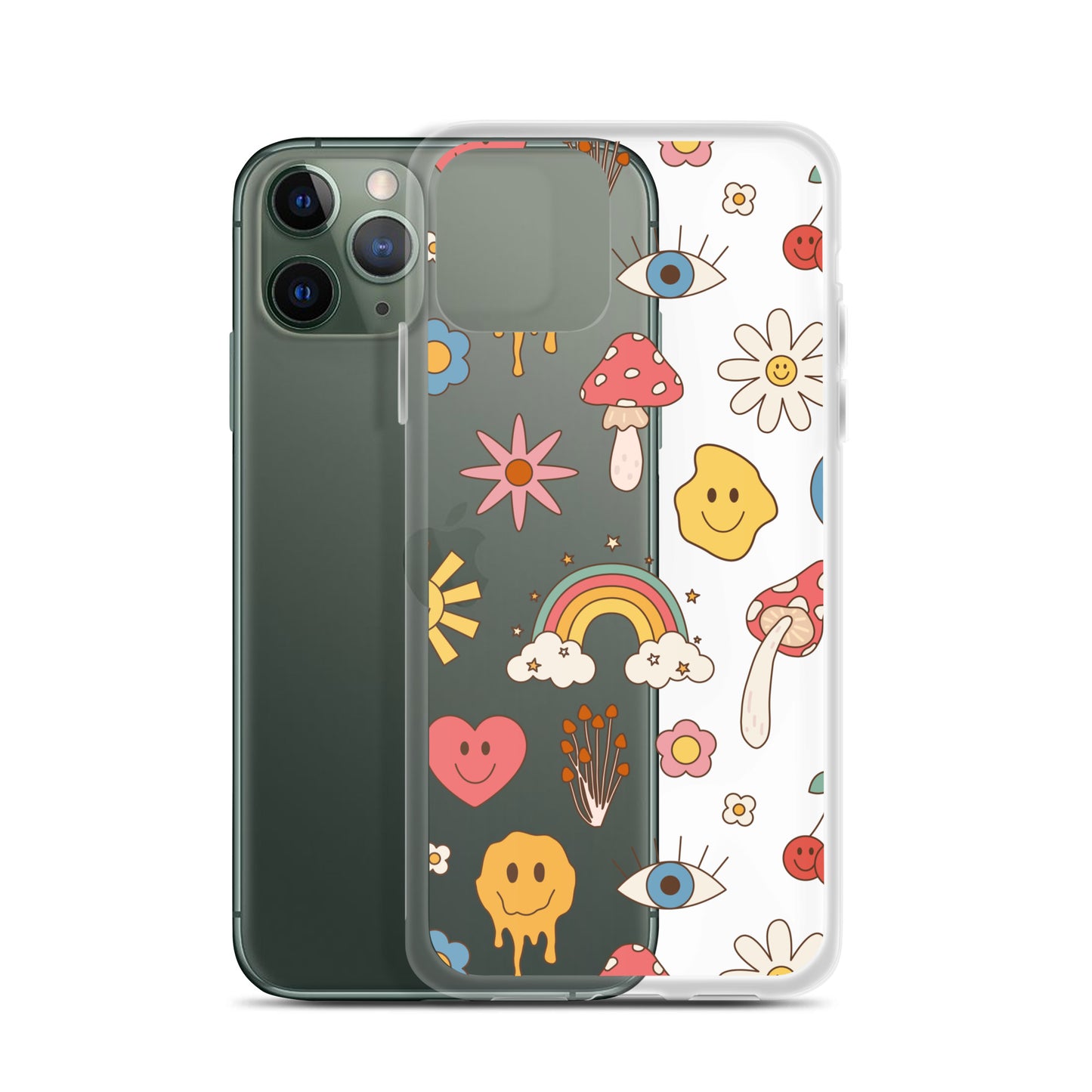 Wonderland Clear iPhone Case