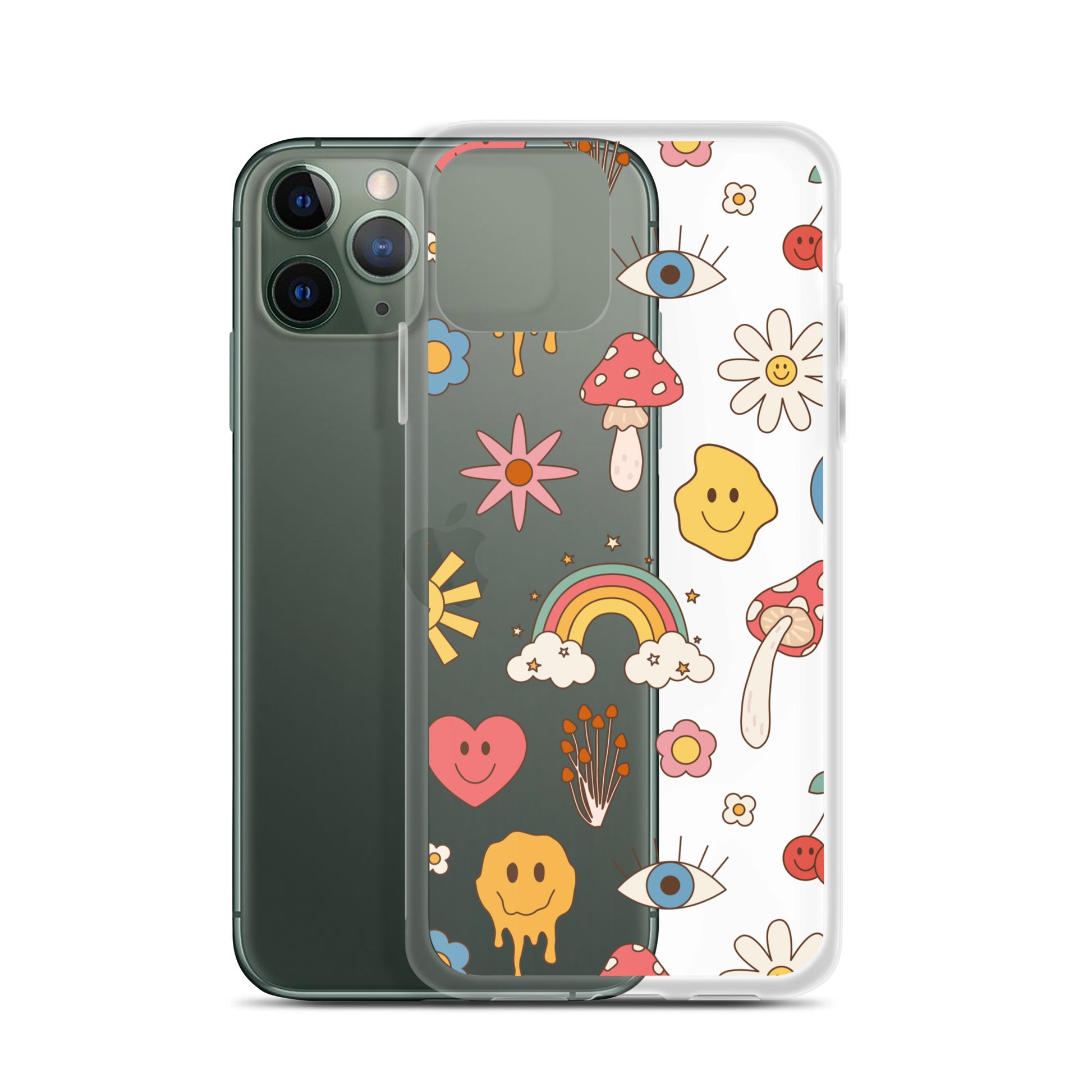 Wonderland Clear iPhone Case