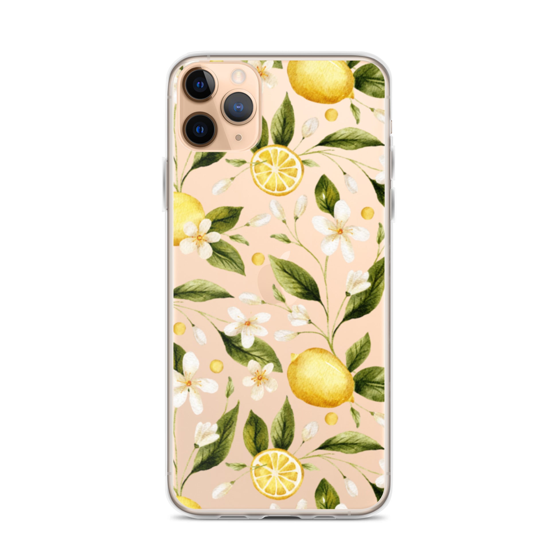 Lemon Garden Clear iPhone Case iPhone 11 Pro Max