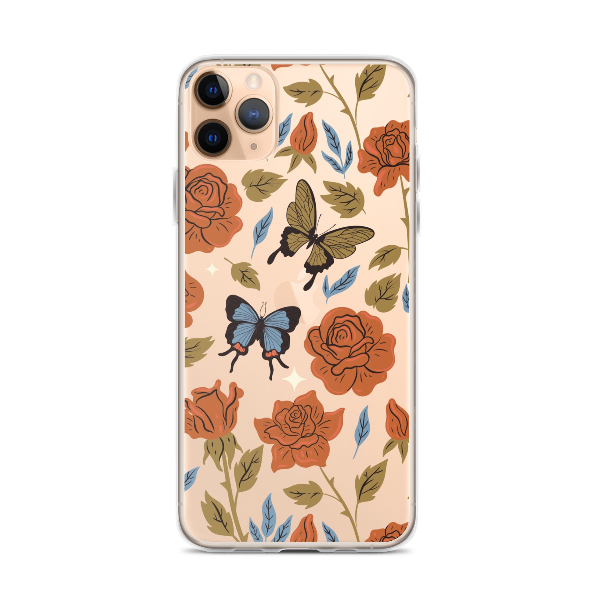 Butterfly Spices Clear iPhone Case iPhone 11 Pro Max