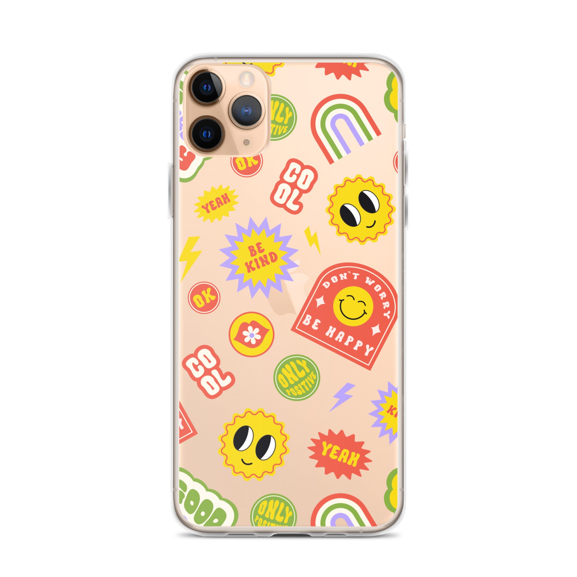 Good Vibes Clear iPhone Case iPhone 11 Pro Max