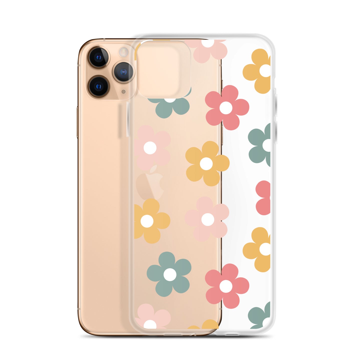 Boho Garden Clear iPhone Case