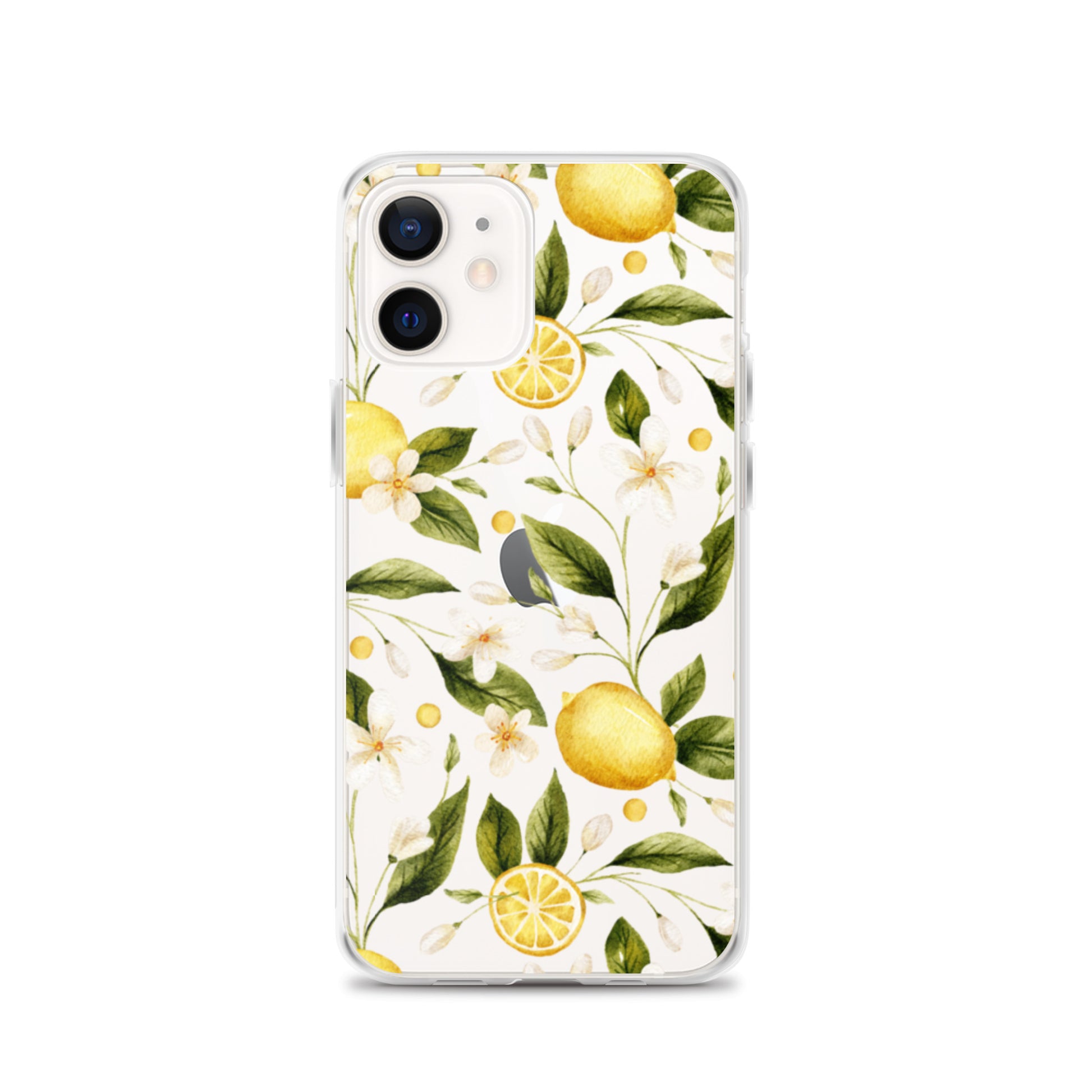 Lemon Garden Clear iPhone Case iPhone 12
