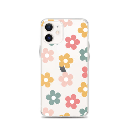 Boho Garden Clear iPhone Case