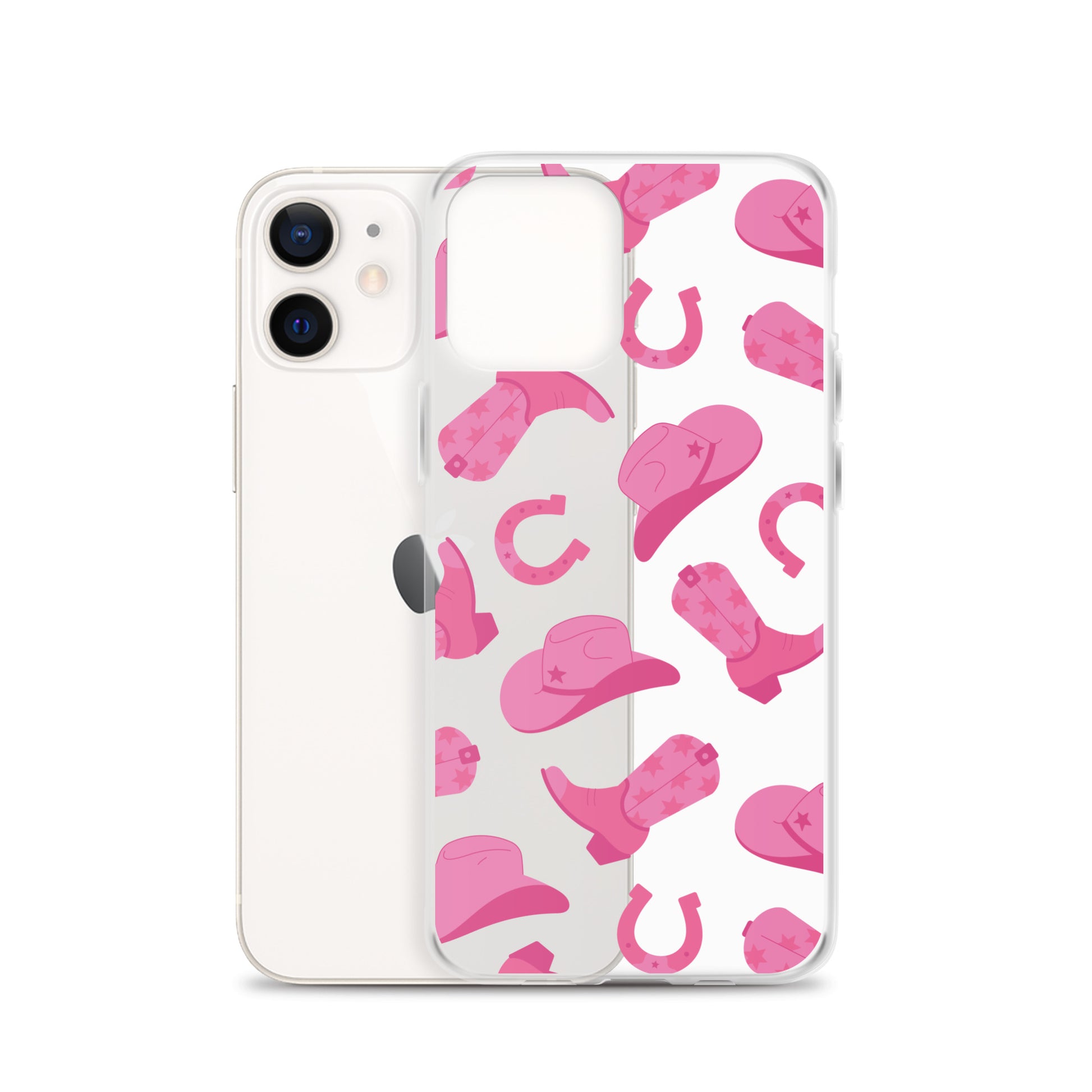 Pink Rodeo Clear iPhone Case