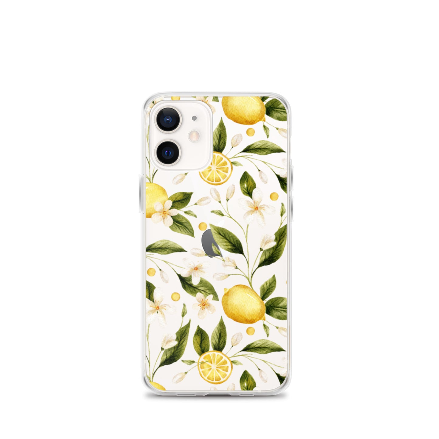 Lemon Garden Clear iPhone Case iPhone 12 mini