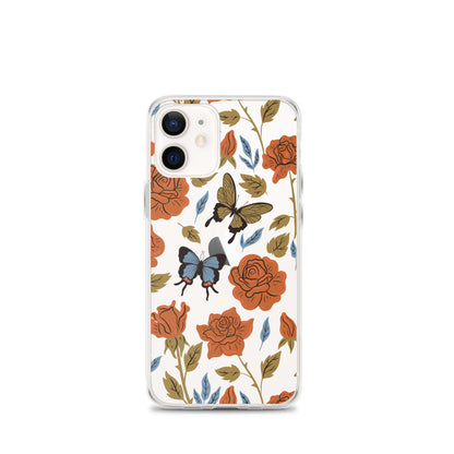 Butterfly Spices Clear iPhone Case iPhone 12 mini