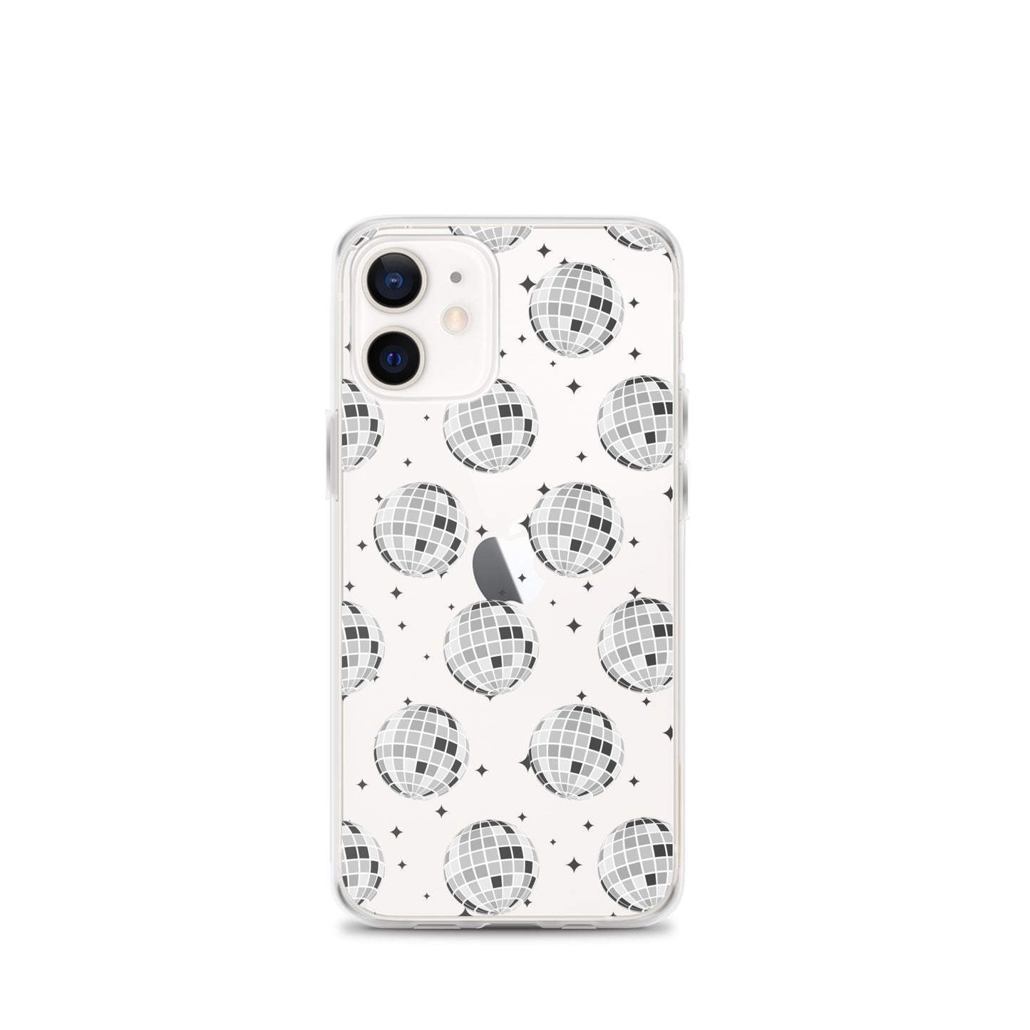 Disco Balls Clear iPhone Case