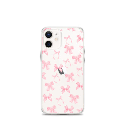 Coquette Bows Clear iPhone Case