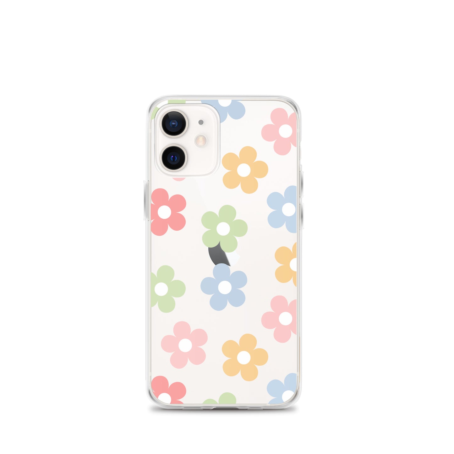 Pastel Garden Clear iPhone Case