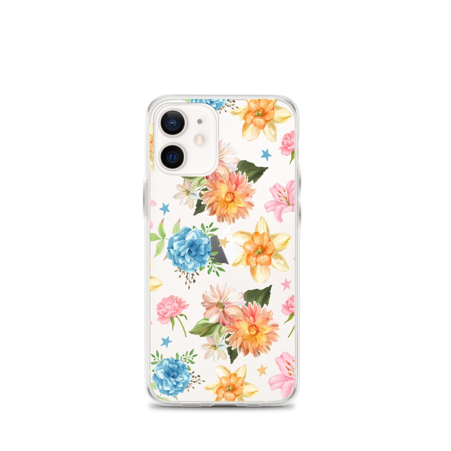 Floral Fiesta Clear iPhone Case