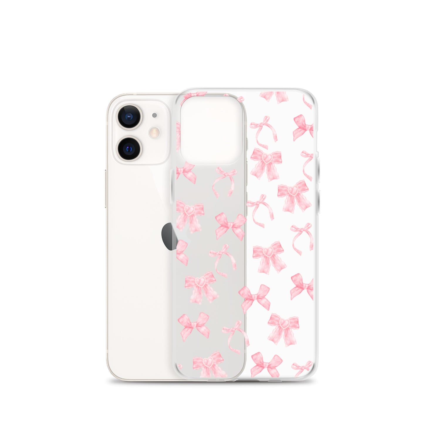 Coquette Bows Clear iPhone Case