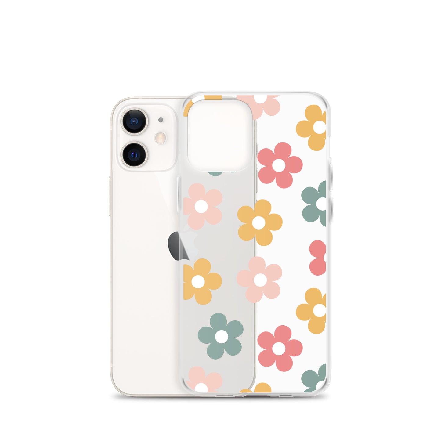 Boho Garden Clear iPhone Case