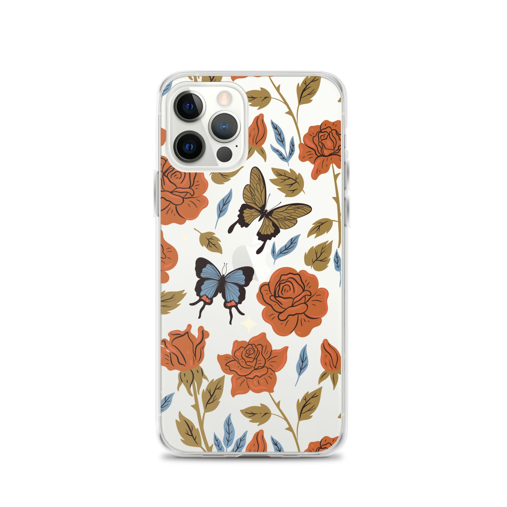 Butterfly Spices Clear iPhone Case iPhone 12 Pro