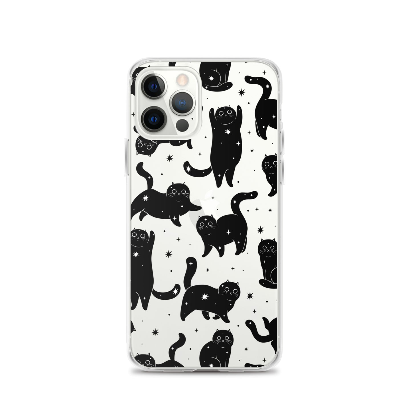 Star Cats Clear iPhone Case iPhone 12 Pro