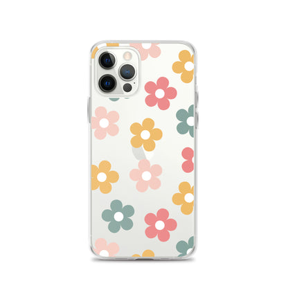 Boho Garden Clear iPhone Case