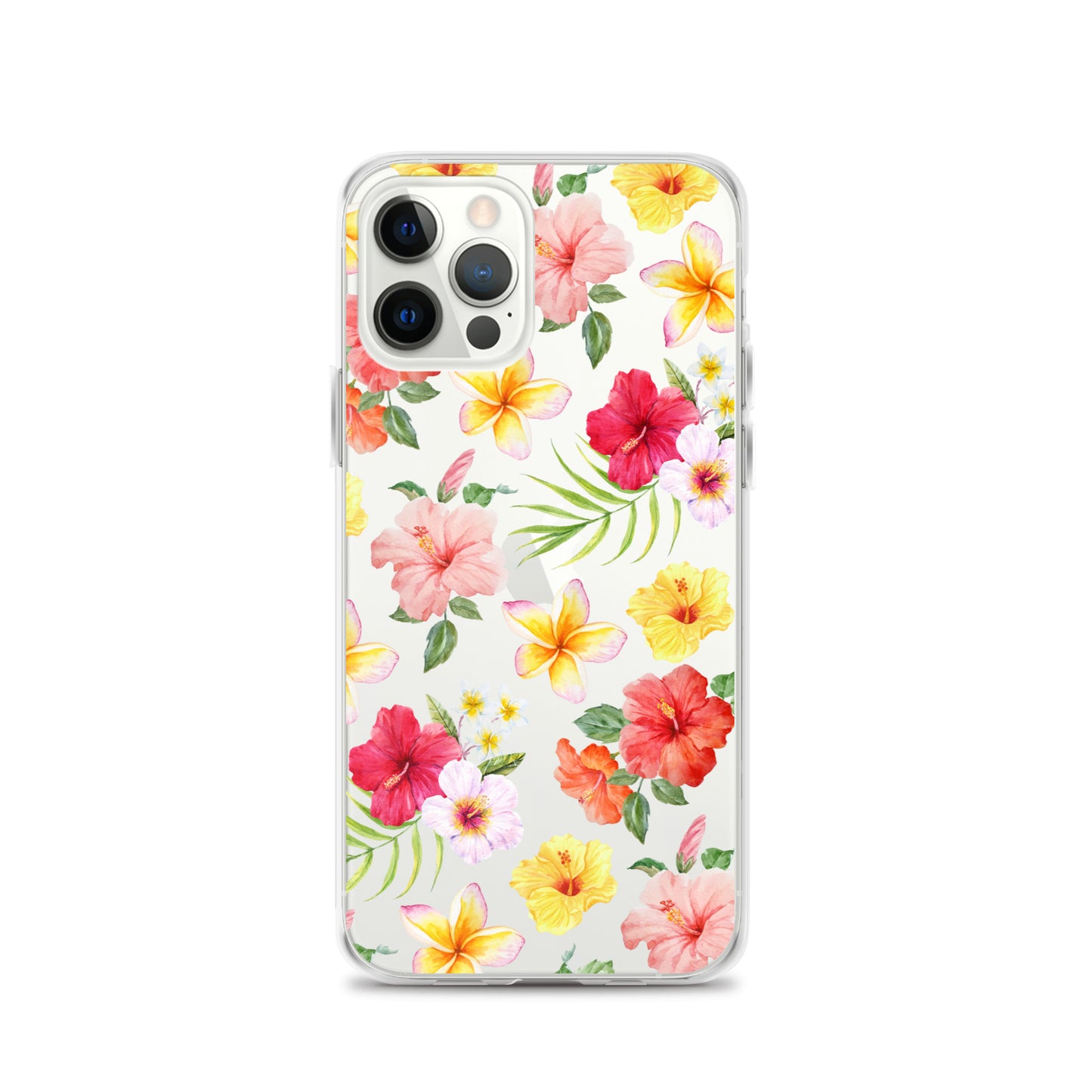 Hibiscus Clear iPhone Case