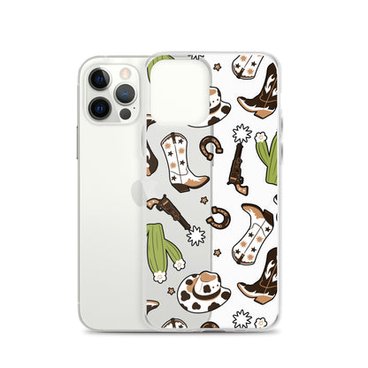 Desert Day Clear iPhone Case