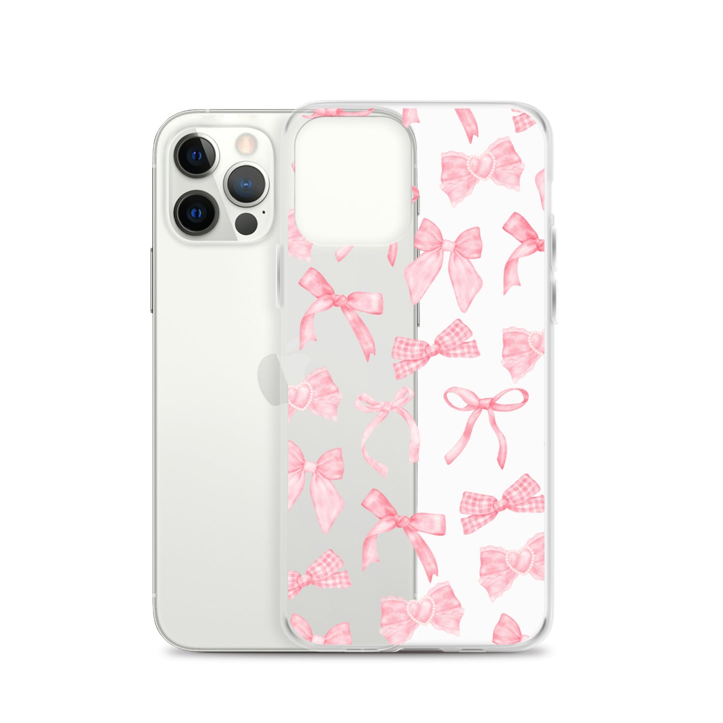 Bow Delight Clear iPhone Case