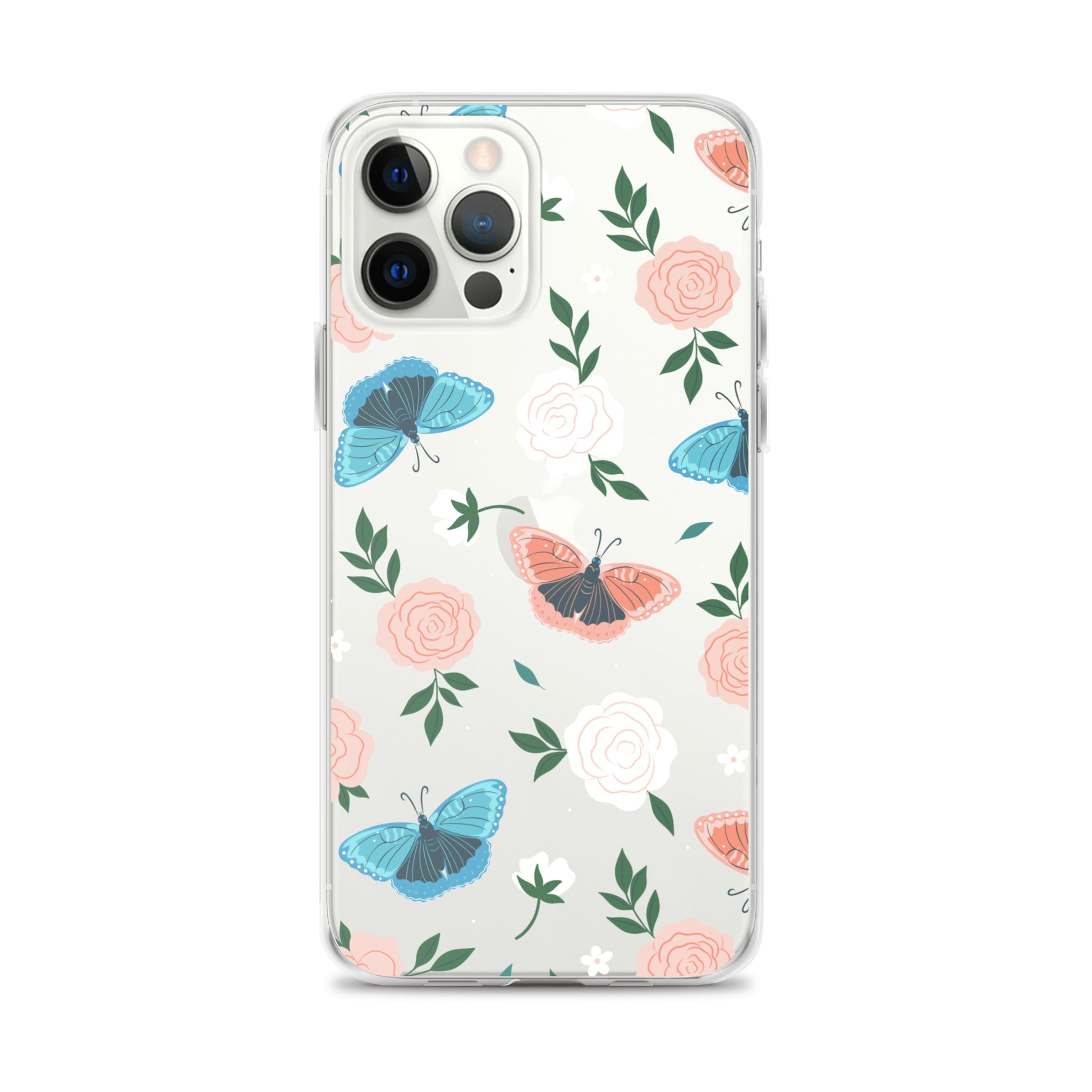 White Blossom Clear iPhone Case iPhone 12 Pro Max