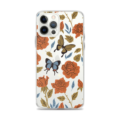 Butterfly Spices Clear iPhone Case iPhone 12 Pro Max