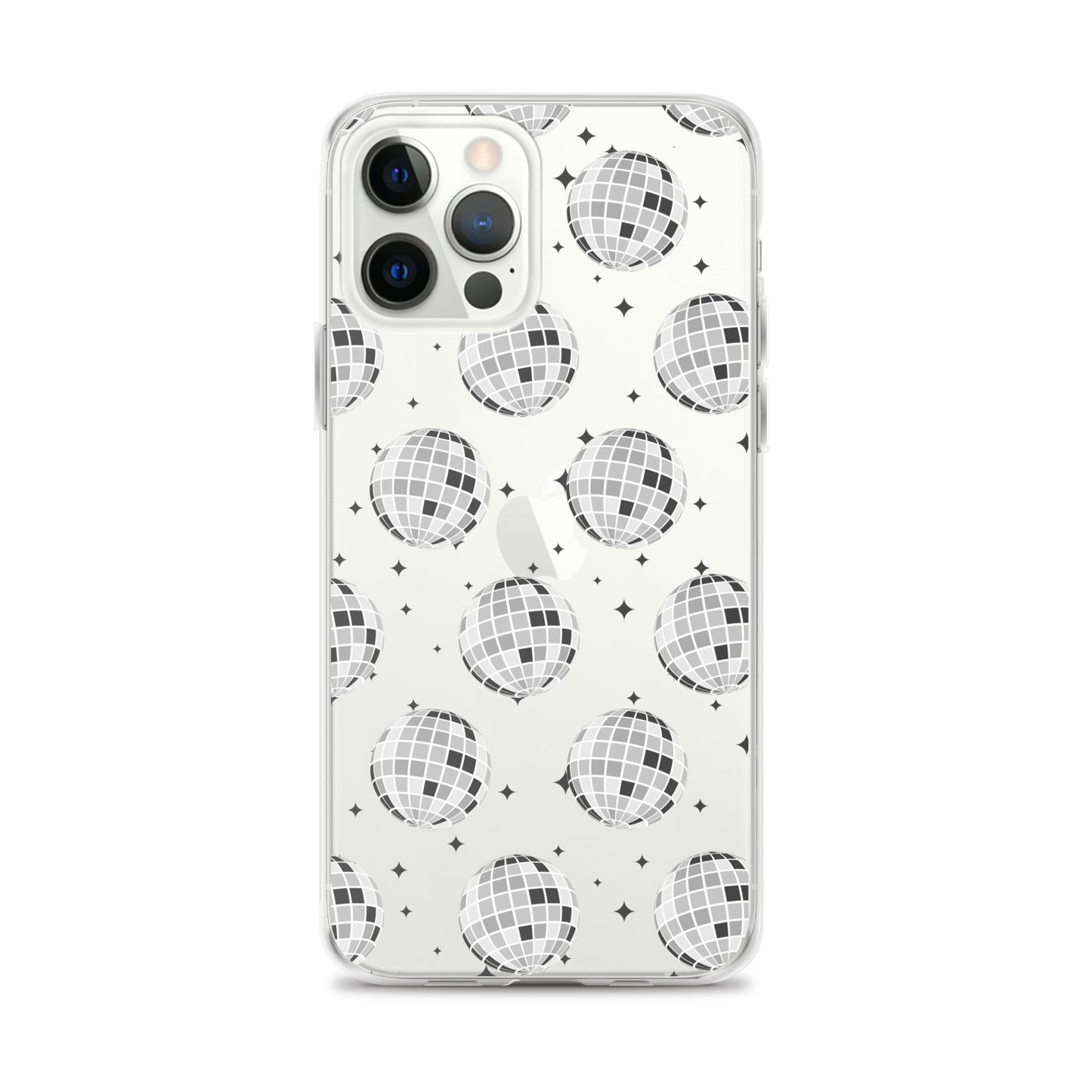 Disco Balls Clear iPhone Case