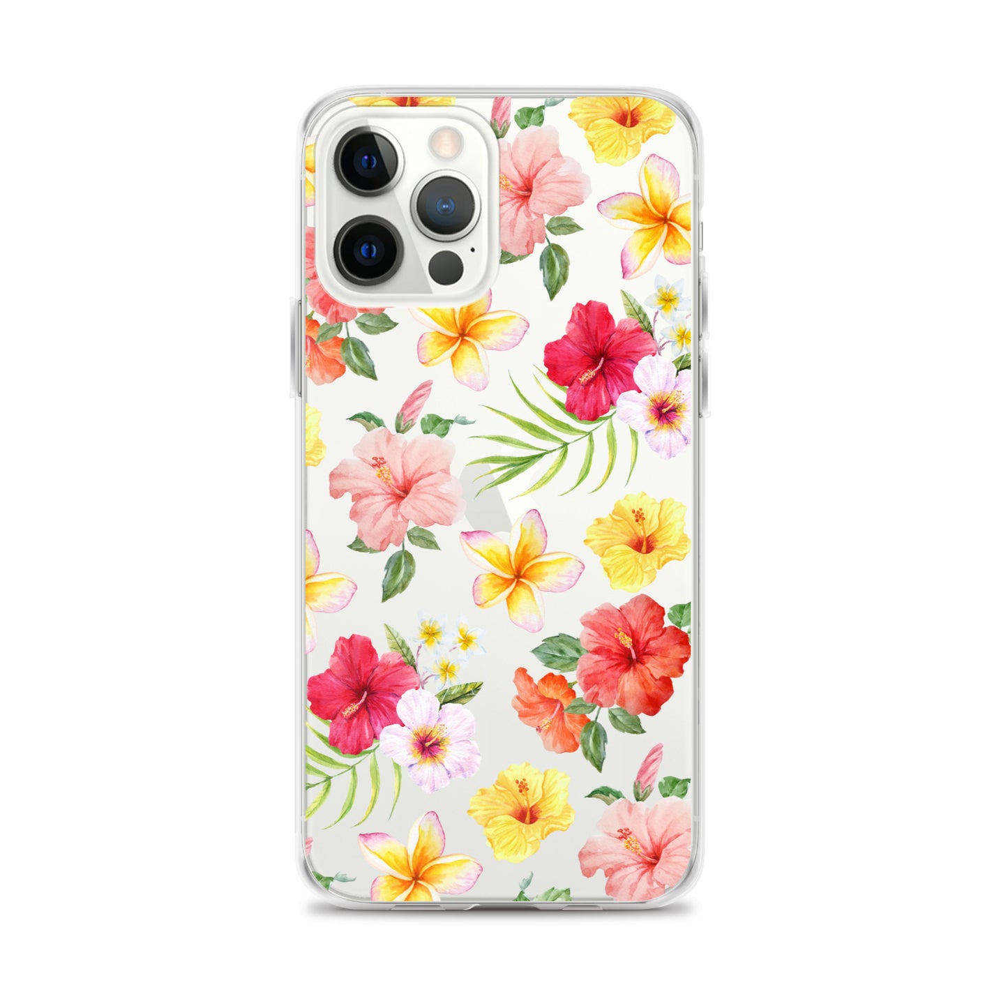 Hibiscus Clear iPhone Case