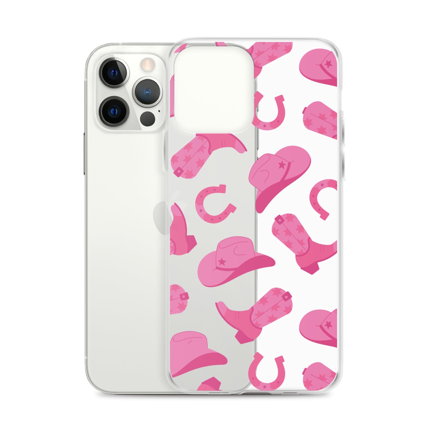 Pink Rodeo Clear iPhone Case