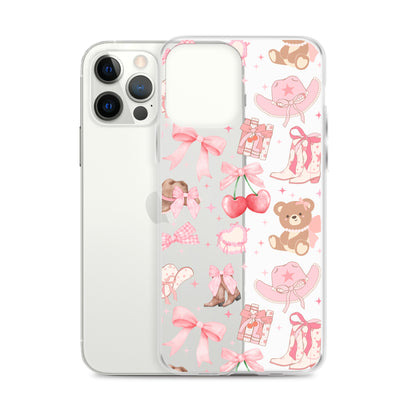 Coquette Wonderland Clear iPhone Case