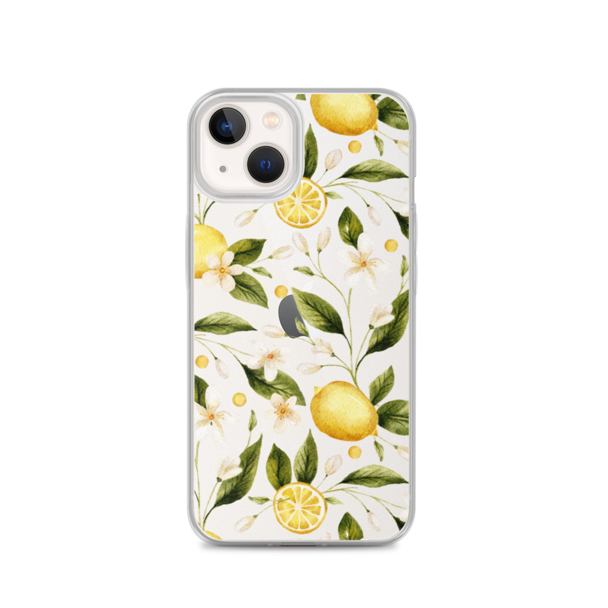 Lemon Garden Clear iPhone Case iPhone 13