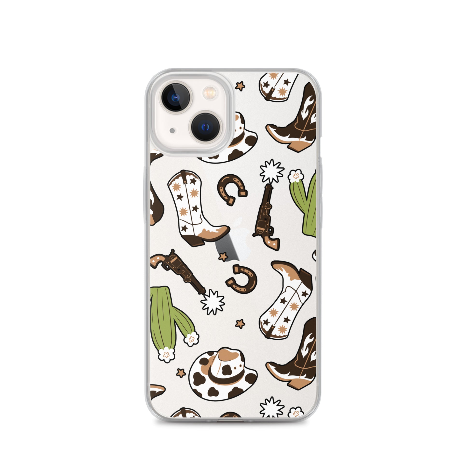 Desert Day Clear iPhone Case iPhone 13