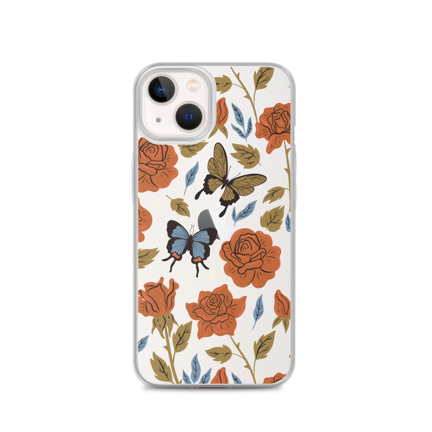 Butterfly Spices Clear iPhone Case iPhone 13