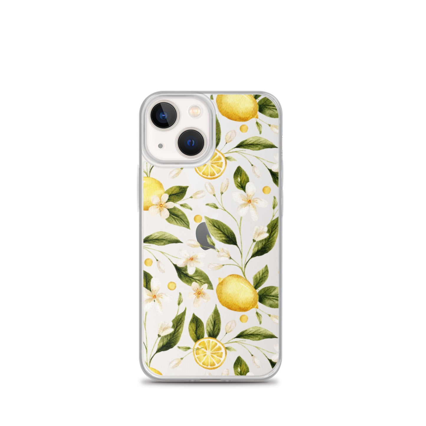 Lemon Garden Clear iPhone Case iPhone 13 mini