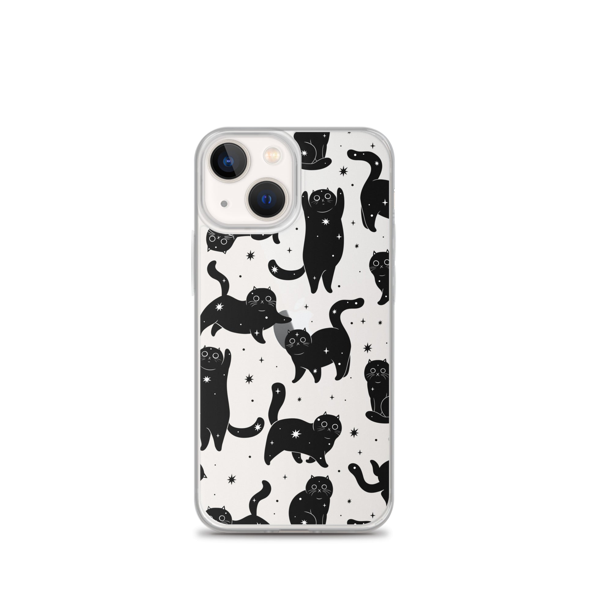 Star Cats Clear iPhone Case iPhone 13 mini