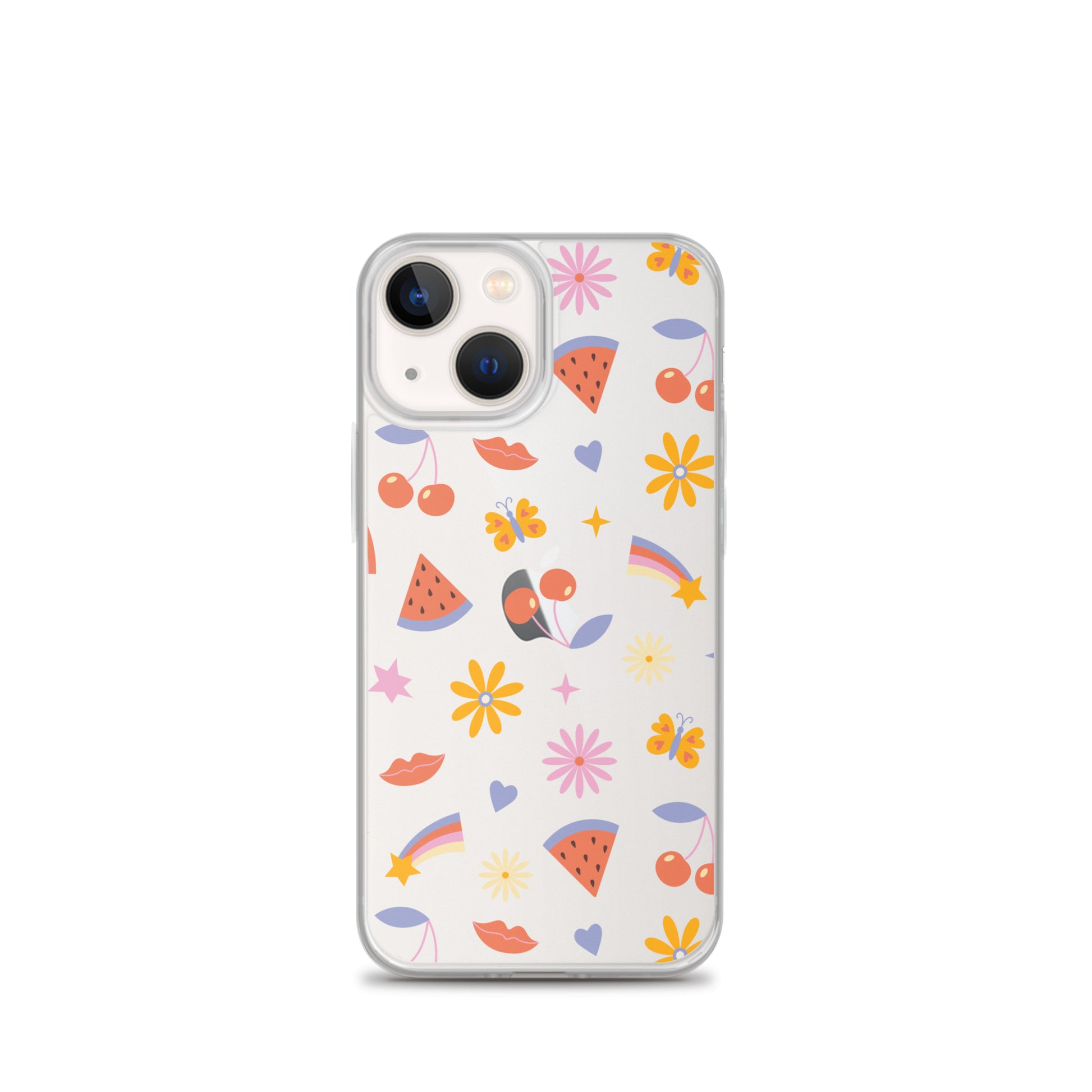 Summer Vibes Clear iPhone Case iPhone 13 mini