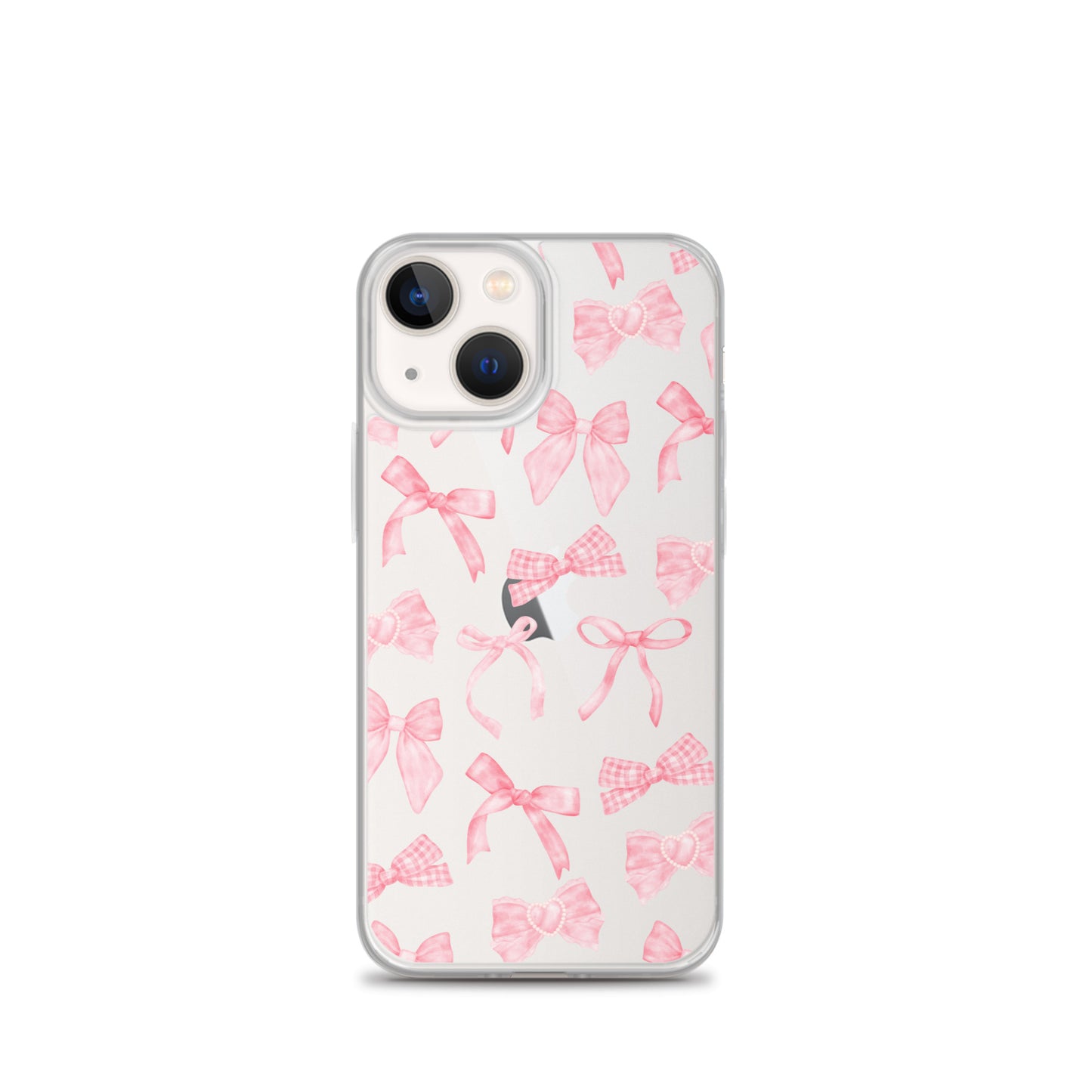 Bow Delight Clear iPhone Case