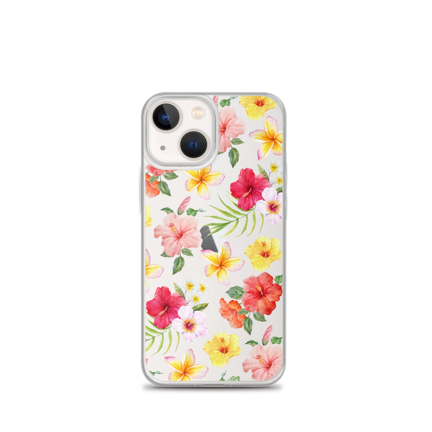 Hibiscus Clear iPhone Case